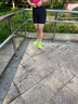 NEDAO內(nèi)道汗隱痕條紋四分半彈緊身短褲跑步馬拉松女款春夏新款運動短褲 夜跑黑 L 曬單實拍圖