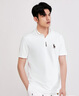 DVHNMK國際品牌男裝純棉t恤短袖polo衫男士夏季時(shí)尚休閑透氣體恤衫上衣 高端白色【現(xiàn)貨速達(dá)】 M 170 【建議100-125斤】 曬單實(shí)拍圖
