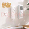 dehub遙控器磁吸貼片免打孔排插路由器固定器壁掛電視空調(diào)遙控器收納架 【6個裝】免打孔磁吸安裝 3*3*3cm 曬單實拍圖