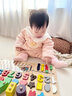 翎喏德國嬰兒童拼圖數(shù)字積木玩具早教蒙氏教具1-2歲益智可啃咬男女孩 六合一蒙氏聰明板 曬單實拍圖