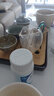 容山堂變色玻璃公道杯2025新款分茶器茶盅茶具泡茶公杯茶海單個(gè) 變色寒梅玻璃公道杯-墨綠色 曬單實(shí)拍圖