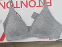 FitonTon2件裝法式三角杯內(nèi)衣無痕夏季薄款細肩帶文胸小胸聚攏收副乳胸罩 曬單實拍圖