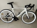 騅特龍卷風(fēng)pro三代碳纖維公路車(chē)機械變順泰禧瑪諾105油剎24速破風(fēng)氣動(dòng) 瓷光白 52（身高180-185） 105前撥順泰RS24速油剎-波浪碳輪 曬單實(shí)拍圖