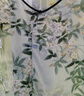 北極絨中老年人棉綢套裝睡衣女奶奶裝媽媽短袖家居服可外穿衣服 白色2XL 曬單實(shí)拍圖