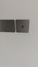 德力西(DELIXI)開關(guān)插座面板 CD821系列 穿線孔面板 星輝銀無框大板 曬單實(shí)拍圖