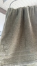 潔麗雅（Grace）純棉7A級抗菌防螨毛巾男士洗臉毛巾2條裝柔軟吸水洗澡擦臉巾 曬單實(shí)拍圖