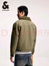 杰克·瓊斯（JACK&JONES）秋冬柔軟舒適純棉保暖簡約時(shí)尚字母刺繡針織衫毛衣男裝224413016 G41淺花灰色 S 170 曬單實(shí)拍圖