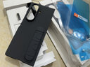 三星（SAMSUNG）Galaxy Z Fold7 硅膠支架保護殼原裝 炫彩手機殼 原廠保護套 藍色 曬單實拍圖