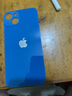 適用蘋果后蓋玻璃iPhone8p/xr/xs/xsmax/11pm/12/13/14防摔后玻璃 大孔玻璃送工具包 蘋果13藍(lán)色 曬單實(shí)拍圖
