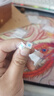 臻匯銀999足銀方形耳釘女小眾百搭琺瑯耳飾生日禮物首飾送女友老婆 曬單實拍圖