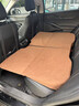 賽凌車(chē)載床汽車(chē)后排睡墊免充氣后座折疊床兒童車(chē)內睡覺(jué)神器SYV旅行床 棕色-雙面【雪尼絨+PVC皮革】 曬單實(shí)拍圖