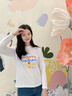 MJ STYLE純棉長袖t恤女2025秋季新款時(shí)尚百搭親膚透氣圓領(lǐng)打底衫內(nèi)搭上衣 曬單實(shí)拍圖
