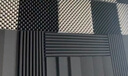 雅欣防火隔音棉吸音棉墻體消音棉ktv專(zhuān)用材料海綿膈音自粘雞蛋棉 黑色 【較薄款3CM厚】5平方/順豐速發(fā) 曬單實(shí)拍圖