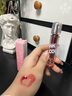 PINK COCO涂了個鏡子吧清透水光顯白唇釉鏡面水珠口紅滋潤成膜唇蜜ins純欲 01#葡萄晶凍 曬單實拍圖