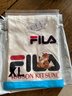 FILA 斐樂官方男子針織短袖衫2025夏新款狐貍刺繡休閑舒適純棉T恤 云菇白-WT XL 180/100A/XL 曬單實拍圖