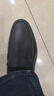 森達(dá)七夕禮物皮鞋男上班通勤一腳蹬樂(lè)福鞋商務(wù)正裝鞋 黑色光面 43 曬單實(shí)拍圖