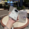 穹燃立體珍珠蝴蝶適用華為mate70pro+手機殼新款貝殼紋Mate60pro大孔閃鉆鏡頭全包防摔保護套小眾外殼 純色【貝殼紋閃鉆蝴蝶】大孔鏡頭 華為 Mate 70 Pro+ 曬單實拍圖