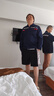 AETEL防靜電工作服套裝男夏長(zhǎng)袖勞保服電焊汽修工程服定制 藏藍(lán)180 曬單實(shí)拍圖