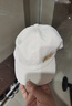 U&MUDI嬰兒帽子春秋薄款小月齡鴨舌帽秋季男女寶寶兒童遮陽帽秋冬棒球帽 米色 3-15個月/頭圍40-50cm x 可調(diào)節(jié) 曬單實拍圖