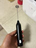 收米電動奶泡器家用奶泡機小型打蛋器咖啡打泡器奶油打發(fā)器手持攪拌器 黑-升級雙簧-長續(xù)航【三檔調(diào)速】 曬單實拍圖