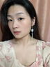 妙奕嘉新中式耳環(huán)女2025新款輕奢高級(jí)耳釘氣質(zhì)耳飾旗袍漢服復(fù)古國(guó)風(fēng)耳墜 新中式月亮流蘇耳環(huán) 一對(duì) 曬單實(shí)拍圖