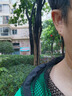 東方翡翠S925銀鑲8MM和田碧玉耳耳勾生日禮物送老婆媽媽 曬單實拍圖