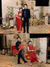 泰勒馬丁紅色旗袍新娘敬酒服2025新款新中式結(jié)婚訂婚回門(mén)禮服出閣服嫁衣 DF101 S 曬單實(shí)拍圖