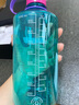 樂基因（nalgene）塑料飲用水杯大容量隨手窄口直飲男女戶外運(yùn)動(dòng)便攜耐高溫美國進(jìn)口 2021-2232沖浪者 1000ml 曬單實(shí)拍圖