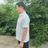 太子龍【7A抗菌】短袖T恤男翻領(lǐng)抗紫外線涼感休閑百搭polo衫 白色2XL 曬單實拍圖