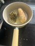 蘇泊爾奶鍋不粘鍋嬰兒陶瓷輔食鍋寶寶牛奶鍋小湯鍋帶蒸籠燃?xì)怆姶艩t通用 寶寶陶瓷奶鍋【帶蒸格】 20cm 曬單實拍圖
