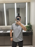 Navigare意大利小帆船男士速干抑菌涼感通勤短袖POLO衫1325525564 灰  XL  曬單實(shí)拍圖