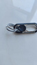 車(chē)鑰匙扣男士腰掛汽車(chē)鑰匙扣掛件女鎖匙扣創(chuàng  )意雙環(huán)鑰匙圈鑰匙環(huán) 黑色 曬單實(shí)拍圖