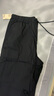 無印良品（MUJI）水洗輕便 工裝褲 黑色  XL  曬單實拍圖