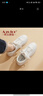 奧古獅登（Agsdon）小白鞋女夏季軟底百搭女學(xué)生板鞋運動休閑鞋女鞋 G801 全白 37 曬單實拍圖