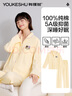 有棵樹睡衣女春秋100%純棉簡約翻領(lǐng)長袖開衫可外穿家居服女士睡衣2025 曬單實拍圖