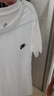 耐克(NIKE)春夏男短袖T恤 純棉 運(yùn)動休閑 經(jīng)典簡約 AR4999-101 白色M 曬單實(shí)拍圖