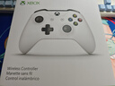 XBOX微軟原裝Xbox one手柄無(wú)線(xiàn)控制器PC電腦ios藍(lán)牙OneS游戲手柄steam xbox手柄 冰雪白+充電套+接收器 曬單實(shí)拍圖