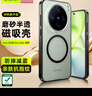 CangHua 適用vivo x200 pro mini手機(jī)殼磁吸 VIVO X200 Pro MINI保護(hù)套護(hù)甲磨砂防摔抗指紋超薄散熱保護(hù)殼 曬單實(shí)拍圖
