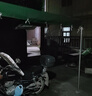 美凌時(shí)尚家戶外遮陽棚停車棚雨棚酒席帳篷擺攤防曬防雨養(yǎng)殖大棚大排檔門面 墨綠色加厚油布 4米寬X3米長(zhǎng)(4加厚腳) 曬單實(shí)拍圖