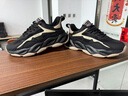 LRTH輕奢牛皮男鞋冬季新款老爹鞋男士厚底運動(dòng)鞋休閑鞋子男內增高鞋男 黑色-增高8cm 41 曬單實(shí)拍圖