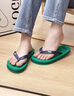 Lee男鞋2025新款人字拖防滑外穿冬季男士套趾拖鞋休閑沙灘夾腳涼拖鞋 綠色 41 曬單實(shí)拍圖