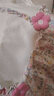 戴維貝拉新生兒爬服夏裝新女寶寶嬰兒薄款棉碎花針織連體衣 曬單實(shí)拍圖
