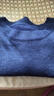 皮爾卡丹（pierre cardin）夏季新款圓領(lǐng)星空紗冰絲針織衫萊賽爾天絲薄款寬松短袖t恤上衣女 2024藏青色2025 S 【建議80-110斤】 曬單實(shí)拍圖