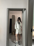 斯凱奇（Skechers）中性秋冬季毛織/開衫毛織套頭衛(wèi)衣L325U049 薄霧白/06AH 2XL -3XL 曬單實拍圖