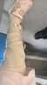 凡獵女童打底褲2025新款洋氣寶寶褲子外穿長褲兒童休閑褲 M3349米色 90 曬單實拍圖