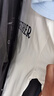 哈吉斯（HAZZYS）男女裝 夏季【PHIZ系列】情侶款復(fù)古繡花寬松圓領(lǐng)T恤 米黃色OW -男 M （170/92A 46） （尺碼偏大）男 曬單實(shí)拍圖