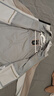 杰克·瓊斯（JACK&JONES）男裝春新款直筒Teflon面料防水背后反光字母外套男士224121061 C42 巖灰色 常規(guī) C42 巖灰色 L 180 曬單實(shí)拍圖