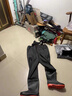 夢(mèng)達下水褲水庫雨褲帶雨鞋防水衣服水鞋半身連體男皮叉捕抓魚(yú)全身加厚 黑色 80絲內針織(經(jīng)典款) 45.5 均碼(45 鞋碼) 曬單實(shí)拍圖