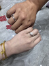 AIF一克拉莫桑石鉆戒情侶戒指情侶對戒鐘久久求婚訂婚結(jié)婚戒指送女友 【50分】莫桑石鉆對戒+戒指禮盒 曬單實(shí)拍圖