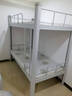 華湘科美上下鋪雙層床學(xué)校宿舍高低員工寢室床加厚單層型材床加厚雙人床 1.0米寬超厚款（閉口送床板） 曬單實(shí)拍圖
